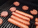 Grilled Hot Dogs