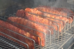 Rib Rack on Meadow Creek Pig Roaster